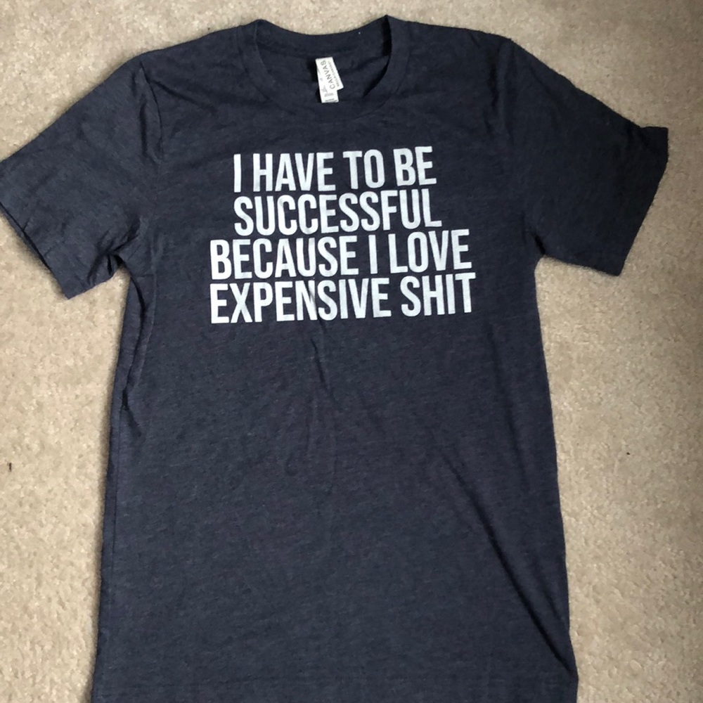 Bella Canvas Heather blue T-shirt